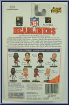 Jim Kelly from NFL Headliners - 1996 Season manufactured by Corinthian [Back]