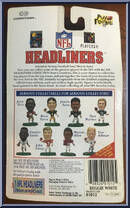 Reggie White from NFL Headliners - 1996 Season manufactured by Corinthian [Back]