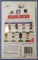 Reggie White from NFL Headliners - 1996 Season manufactured by Corinthian [Back]