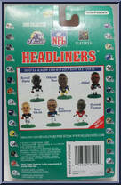 Steve McNair from NFL Headliners - 1998 Season manufactured by Corinthian [Back]
