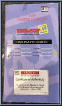 Terrell Davis from NFL Headliners - XL manufactured by Corinthian [Back]