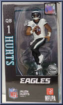 Jalen Hurts (Philadelphia Eagles) (Chase) from NFL - Series 3 manufactured by Imports Dragon [Front]