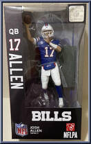 Josh Allen (Buffalo Bills) from NFL - Series 3 manufactured by Imports Dragon [Front]