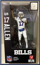 Josh Allen (Buffalo Bills) (Chase) from NFL - Series 3 manufactured by Imports Dragon [Front]