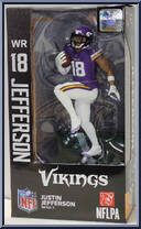 Justin Jefferson (Minnesota Vikings) from NFL - Series 3 manufactured by Imports Dragon [Front]
