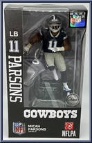 Micah Parsons (Dallas Cowboys) (Chase) from NFL - Series 3 manufactured by Imports Dragon [Front]