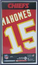 Patrick Mahomes (Kansas City Chiefs) from NFL - Series 2 manufactured by Imports Dragon [Back]