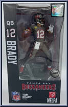 Tom Brady (Tampa Bay Buccaneers) (Chase) from NFL - Series 1 manufactured by Imports Dragon [Front]