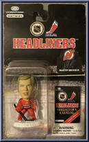 Martin Brodeur from NHL Headliners - 1997 Season manufactured by Corinthian [Front]