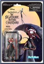 Devil from Nightmare Before Christmas - ReAction Figures manufactured by Funko [Front]