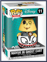 Mayor in Ghost Cart (Trains) from Nightmare Before Christmas - Pop! Vinyl Figures manufactured by Funko [Front]