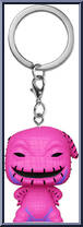 Oogie Boogie (Black Light) from Nightmare Before Christmas - Pop! Keychains manufactured by Funko [Loose]