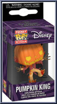 Pumpkin King from Nightmare Before Christmas - Pop! Keychains manufactured by Funko [Front]
