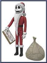 Santa Jack from Nightmare Before Christmas - ReAction Figures manufactured by Funko [Loose]