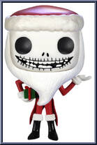 Santa Jack Skellington from Nightmare Before Christmas - Pop! Vinyl Figures manufactured by Funko [Loose]