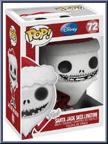 Santa Jack Skellington from Nightmare Before Christmas - Pop! Vinyl Figures manufactured by Funko [Front]