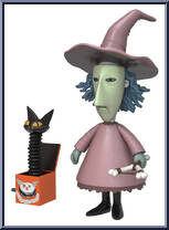 Shock from Nightmare Before Christmas - ReAction Figures manufactured by Funko [Loose]
