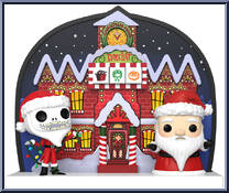 Town Hall / Town Clock from Nightmare Before Christmas - Countdown Calendars manufactured by Funko [Loose]