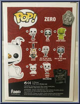 Zero (Glow in the Dark) (Chase) from Nightmare Before Christmas - Pop! Vinyl Figures manufactured by Funko [Back]