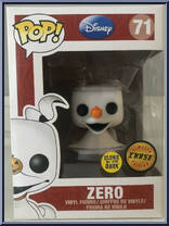 Zero (Glow in the Dark) (Chase) from Nightmare Before Christmas - Pop! Vinyl Figures manufactured by Funko [Front]
