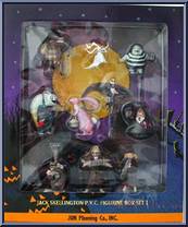 Figurine Box Set I from Nightmare Before Christmas - PVC - Boxed manufactured by Jun Planning [Front]