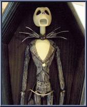Jack (Black Reindeer Coffin) (Shock) from Nightmare Before Christmas - 12" Coffins manufactured by Jun Planning [Front]