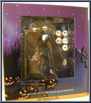 Jack Skellington Deluxe Set from Nightmare Before Christmas - 12" Action Figure - Boxed manufactured by Jun Planning [Front]