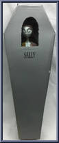 Sally (Silver Coffin) (Closed Smile) from Nightmare Before Christmas - 16" Coffins manufactured by Jun Planning [Front]