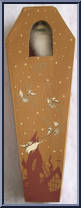 Santa Jack (Gold Coffin With Snake) (Wide Mouth) from Nightmare Before Christmas - 16" Coffins manufactured by Jun Planning [Front]