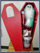 Santa Jack (Red Fake Leather Coffin) (Japan Exclusive) from Nightmare Before Christmas - 16" Coffins manufactured by Jun Planning [Loose]