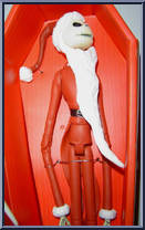Santa Jack (Red Reindeer Coffin) from Nightmare Before Christmas - 12" Coffins manufactured by Jun Planning [Front]
