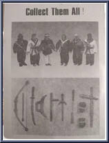 Ninja (Black Shirt / White Pants) from Ninja and His Combat Master - Basic Series manufactured by Unknown [Back]