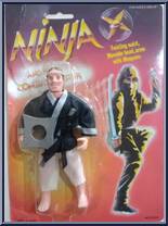 Ninja (Black Shirt / White Pants) from Ninja and His Combat Master - Basic Series manufactured by Unknown [Front]
