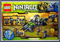 ninjago cole's tread assault