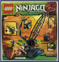 Fangpyre Wrecking Ball from Ninjago - Rise of the Snakes manufactured by Lego [Back]