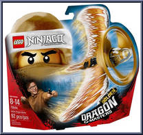 Golden from Ninjago - Dragon Masters manufactured by Lego [Front]