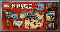 Jay's Elemental Dragon from Ninjago - Skybound manufactured by Lego [Back]