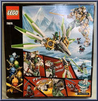 Lloyd's Titan Mech from Ninjago - Secrets of Forbidden Spinjitzu manufactured by Lego [Back]