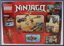 Ninja Bike Chase from Ninjago - Skybound manufactured by Lego [Back]