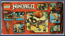 Raid Zeppelin from Ninjago - Skybound manufactured by Lego [Back]