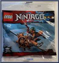 Skybound Plane from Ninjago - Skybound Polybags manufactured by Lego [Front]