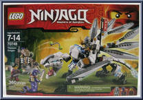 Titanium Dragon from Ninjago - Tournament of Elements manufactured by Lego [Front]