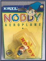Aeroplane (Yellow) from Noddy - Diecast manufactured by ERTL [Front]