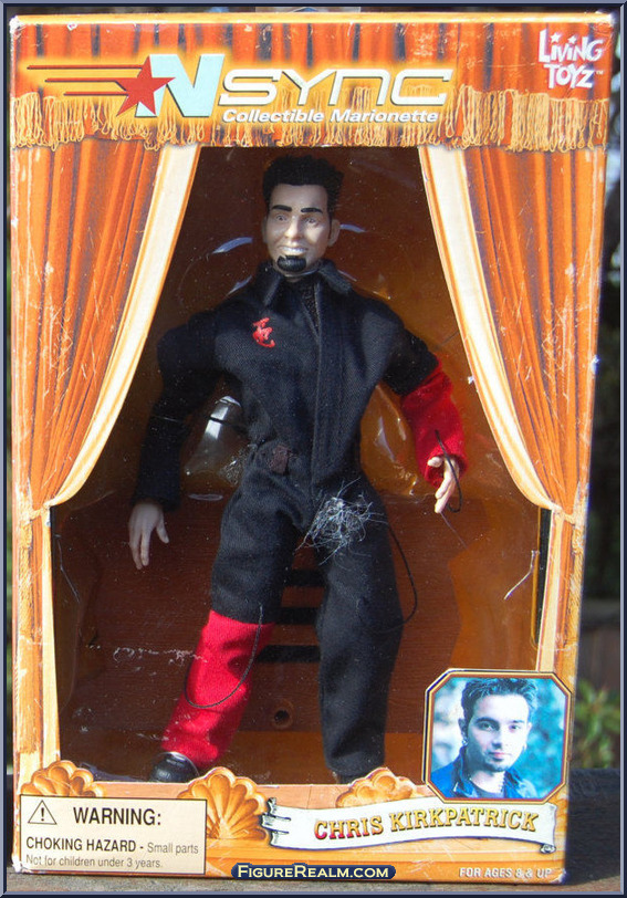 Chris Kirkpatrick (Black Jacket) Nsync Living Toys Action Figure