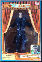 Justin Timberlake (Dark Blue Outfit) from Nsync - Marionettes manufactured by Living Toys [Front]