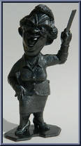 Now! Children (School Teacher) from Nutty Mad - Series 3 manufactured by Marx [Loose]