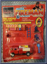 Fire Engine from Official Firefighter - Die Cast Sets manufactured by Manley [Front]