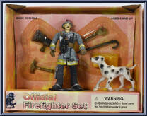 Official Firefighter Set #3 from Official Firefighter - Basic Series manufactured by Manley [Front]