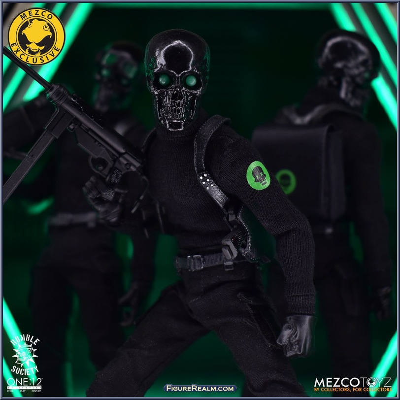 black skull death brigade mezco