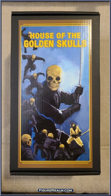gold skull mezco